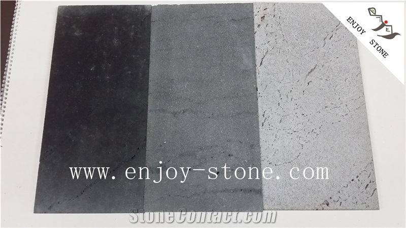 Volcanic Basalt,Lavastone Tile,Grey,Sawn