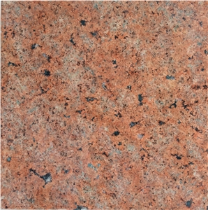 Ekachai Orange Owned Quarry Red Granite Raw Blocks