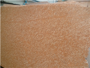 Ekachai Orange Owned Quarry Red Granite Raw Blocks