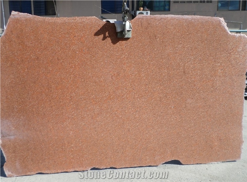 Red Granite Cladding Stone Walling Tiles Big Slabs