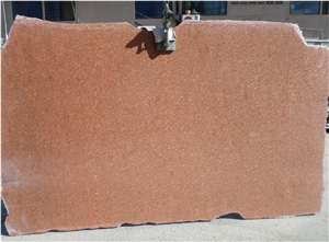 Red Granite Cladding Stone Walling Tiles Big Slabs
