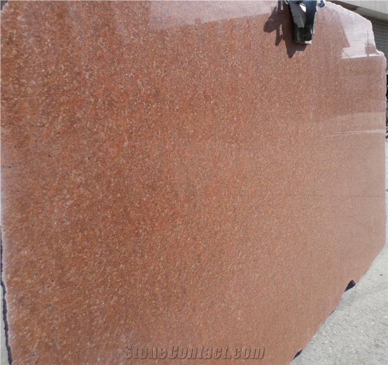 Red Granite Cladding Stone Walling Tiles Big Slabs