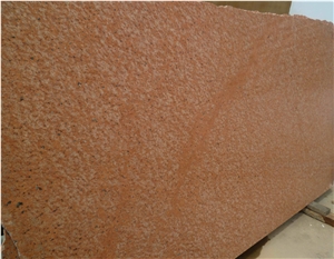 Red Granite Cladding Stone Walling Tiles Big Slabs