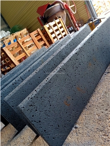 Viet Nam Lava Kerbstone with Hole and Less Hole