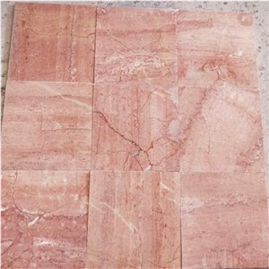 Sunset Rose Marble Floor Tile,Sunset Pink Marble