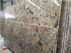 Yellow Giallo Palmeiras Granite Slabs