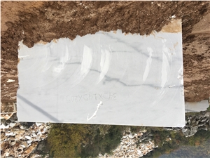 Calacatta Joyce Marble Block White Quarry Ower