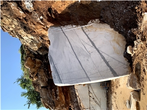 Calacatta Joyce Marble Block White Quarry Owner