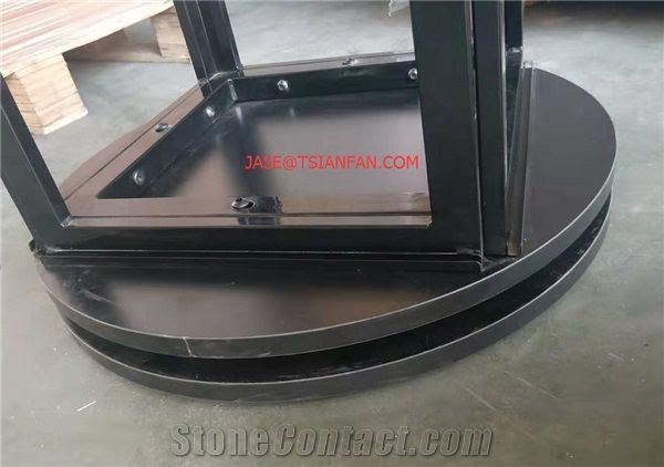 Mm010-Mosaic Natural Stone Display Rack Rotatable