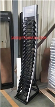 Sr041-Quartz Stone Display Rack Stone Sample Stand