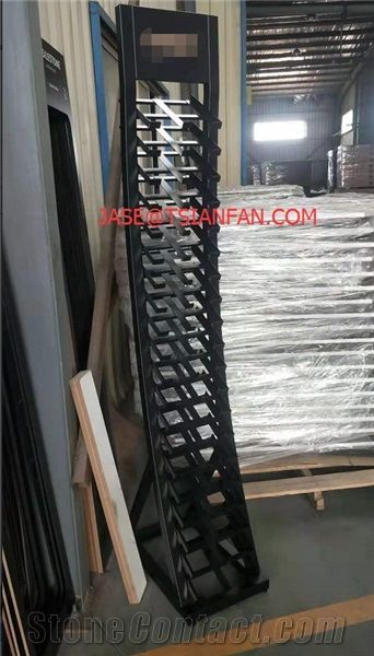 Sr041-Quartz Stone Display Rack Stone Sample Stand