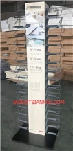 Sr088-Quartz And Marble Sample Display Stand Rack