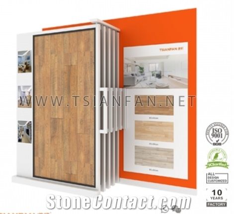 Wood Sliding Floor Display