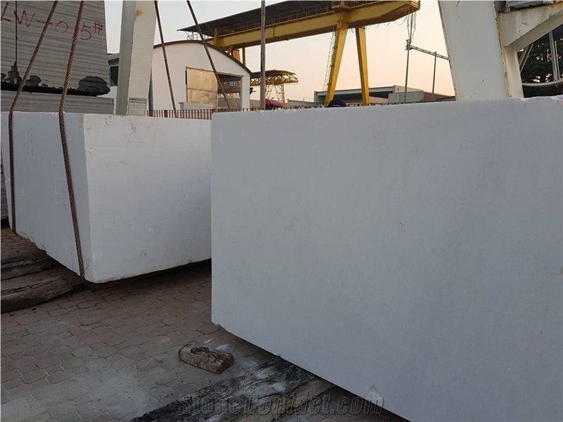 Vietnam White Marble Blocks