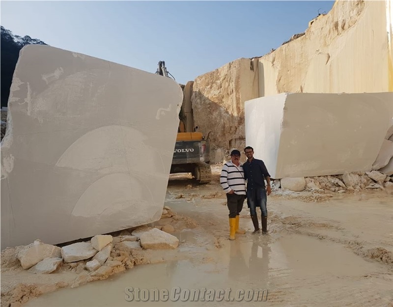 Vietnam White Marble Blocks