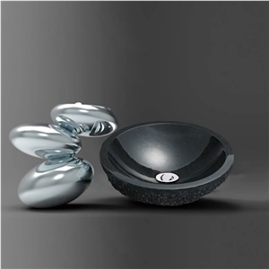 China Black Wash Basin, Nature Stone Sinks