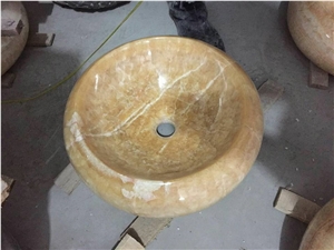 Honey Onyx Wash Basins, Honey Onyx Stone Sinks