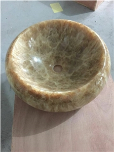 Honey Onyx Wash Basins, Honey Onyx Stone Sinks