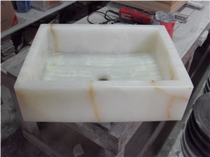 White Onyx Washbasins,White Onyx Bathroom Sink
