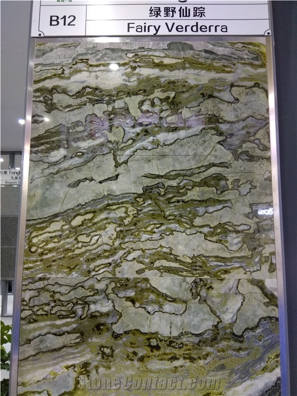 Fairy Verderra Marble Slabs, Tiles