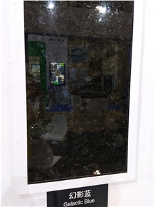 Volga Blue, Galactic Blue Granite Slabs, Tiles