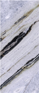 White Melody Marble Slabs, Tiles