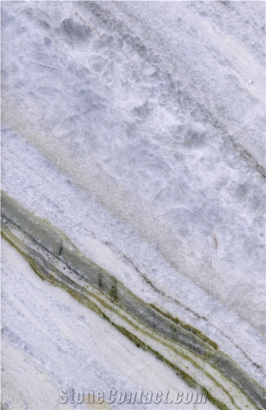 White Melody Marble Slabs, Tiles