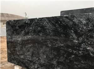 Cloudy Black Marble Blocks