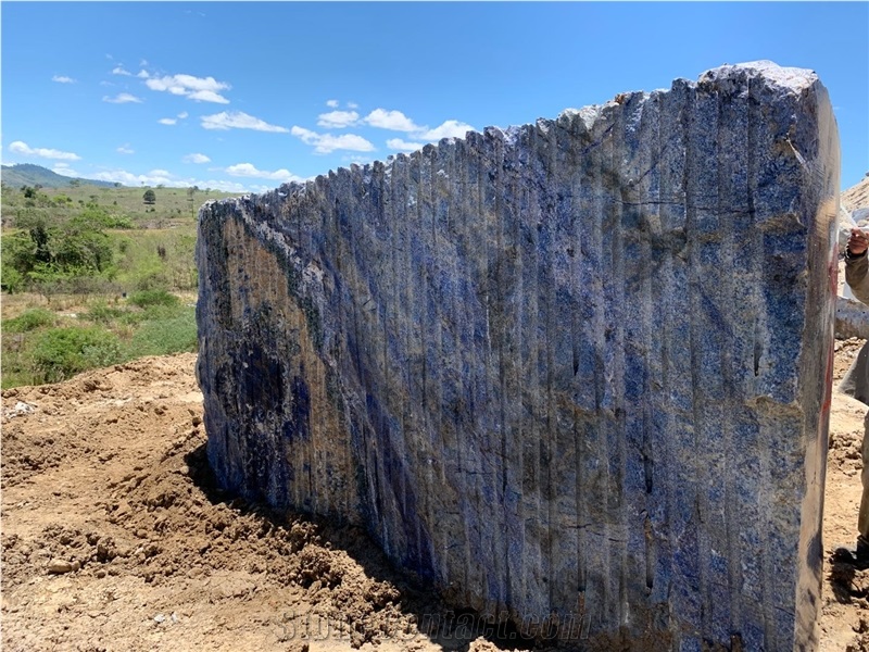 Azul Bahia Blocks, Blue Granite Blocks