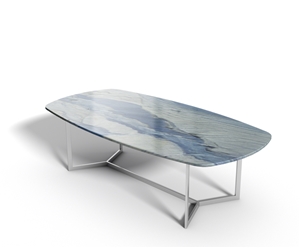 Azul Macaubas Vanity Blue Quartzite Countertop