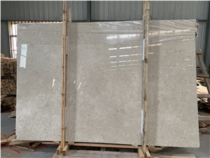 Polished Light Pearl Marble Slabs For Wall & Floor