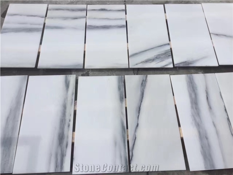 Paros White Marble Cut To Size Floor&Wall Tiles