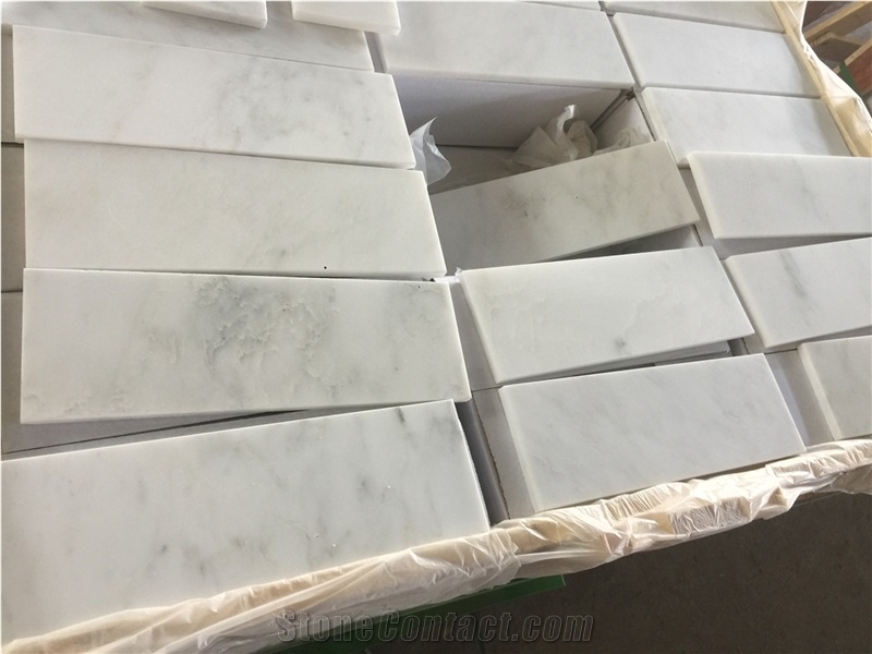 Paros White Marble Cut To Size Floor&Wall Tiles