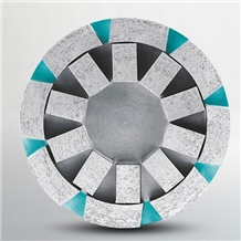 Diamond Satellite Abrasive for Calibration