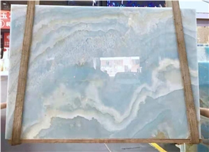 Blue Jade Onyx Slab Blue Onyx Slab