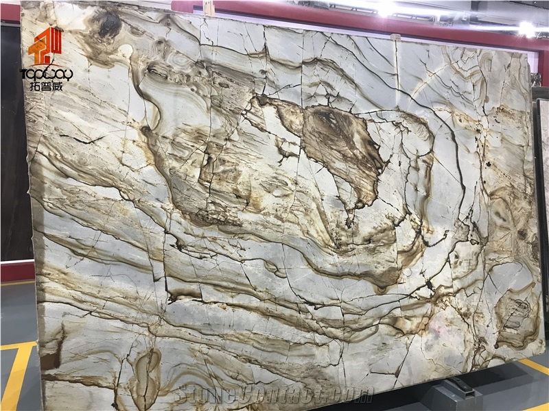 Blue Roma Quartzite Slab