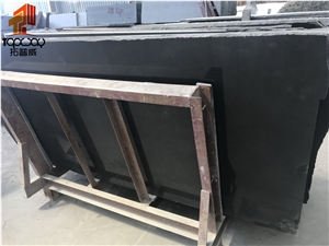 China Black Andesite Polished Stone