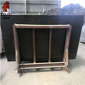 China Black Andesite Polished Stone