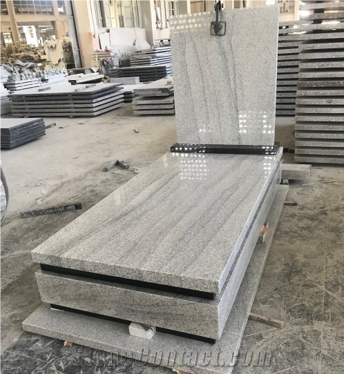 China Viscont White Granite for Tombstone Monument