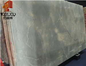 Ice Snow Roman Light Blue Granite Slabs