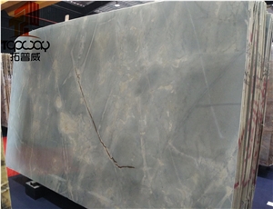 Ice Snow Roman Light Blue Granite Slabs