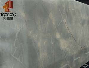 Ice Snow Roman Light Blue Granite Slabs