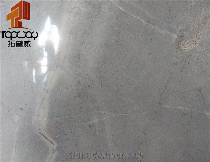 Ice Snow Roman Light Blue Granite Slabs