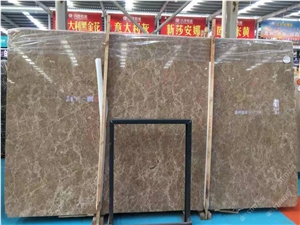 Crystal Emperador Light Marble Slabs