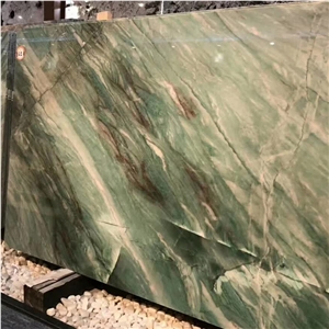 Natural Botanic Green Quartize Slabs