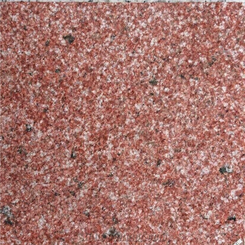 Sichuan Red Granite Tiles Floor Usge