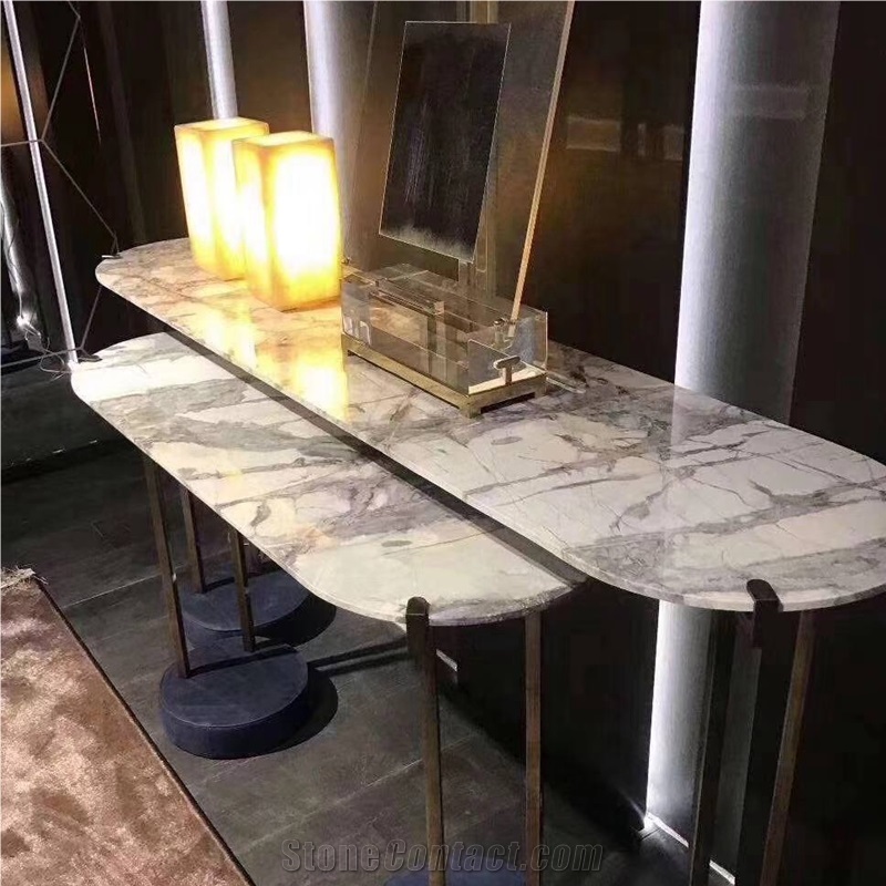 Snow White Marble Slabs and Wall Tile