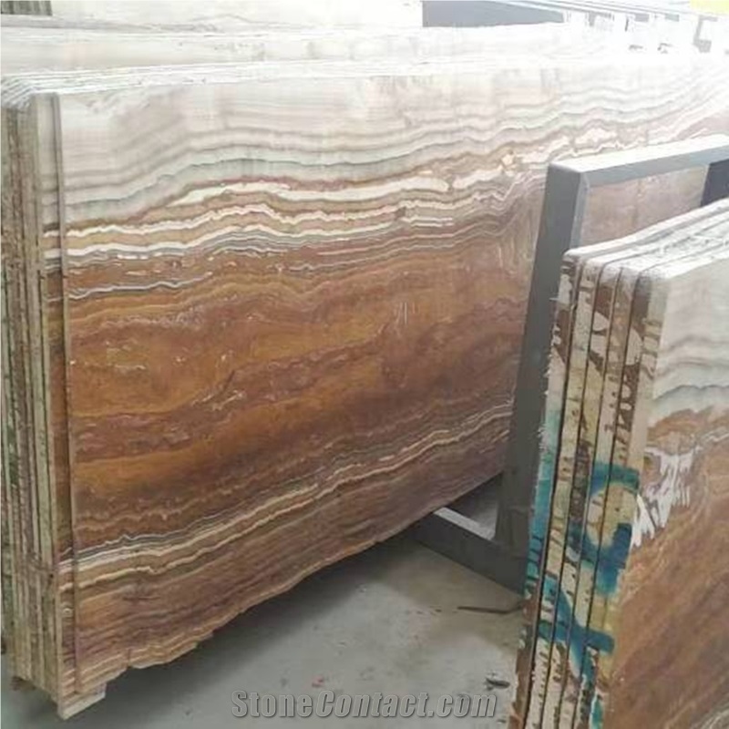 Yellow Tiger Onyx Slabs