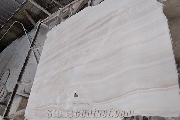 Ivory Akdag Onyx Slabs, White Tiger Onyx Wholesale