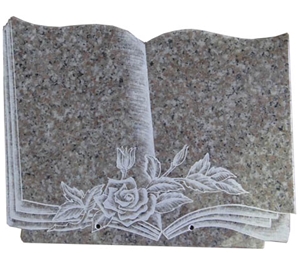 Customized Natural Granite Pet Memorial